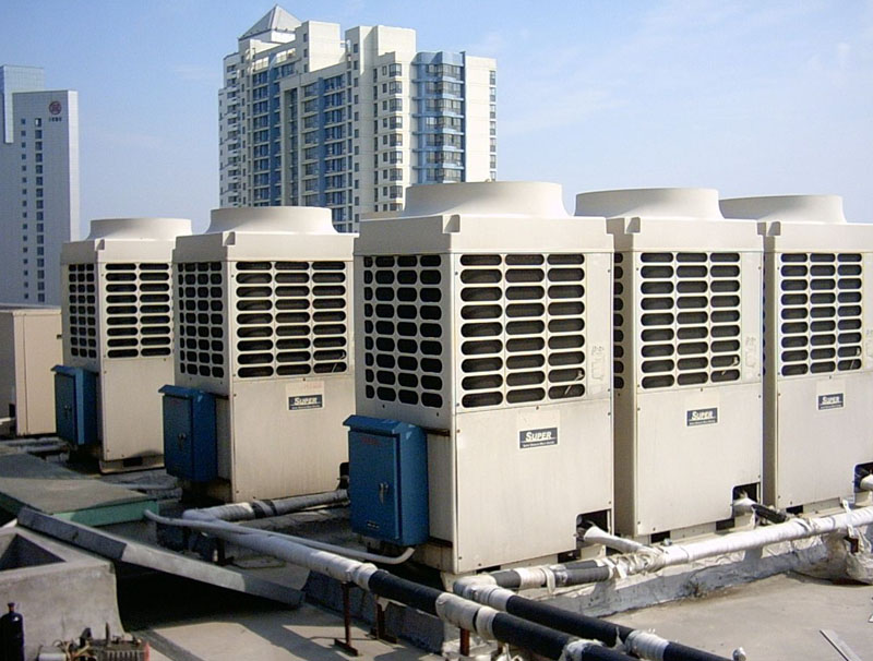 Central air conditioning project case